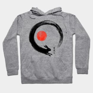 Enso rabbit Hoodie